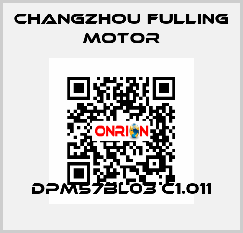 DPM57BL03 C1.011 Changzhou Fulling Motor