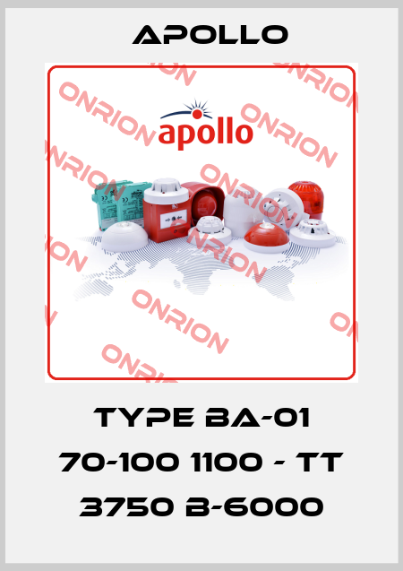 TYPE BA-01 70-100 1100 - tt 3750 B-6000 Apollo