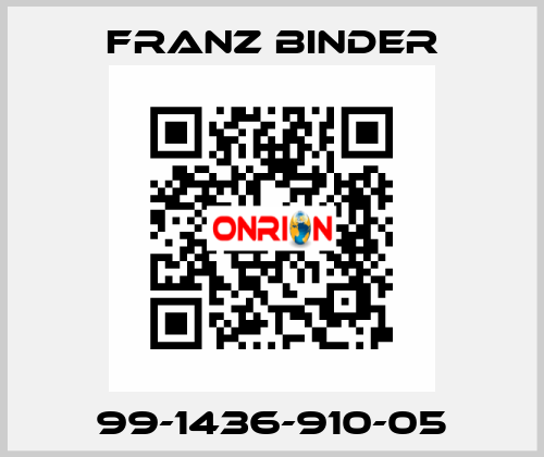 99-1436-910-05 FRANZ BINDER