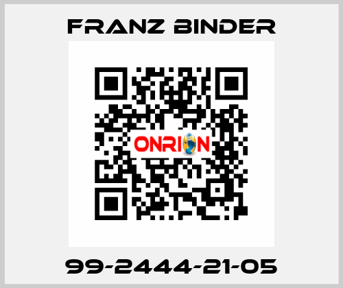 99-2444-21-05 FRANZ BINDER