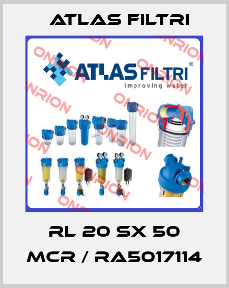 RL 20 SX 50 mcr / RA5017114 Atlas Filtri