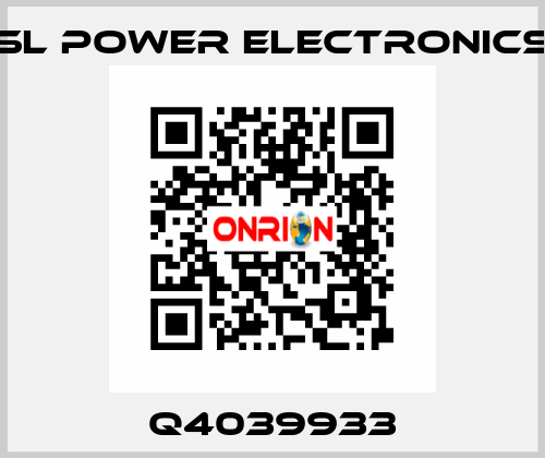 Q4039933 SL Power Electronics