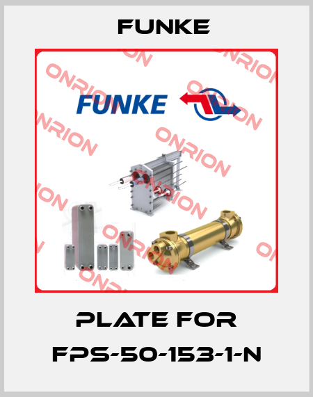 Plate for FPS-50-153-1-N Funke