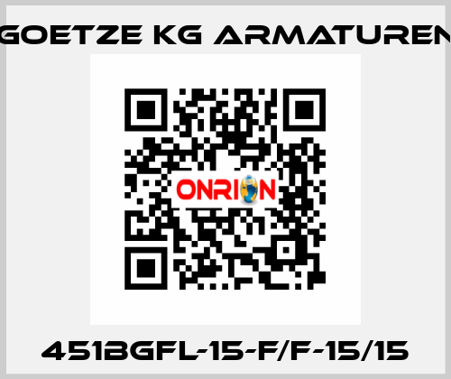 451bGFL-15-f/f-15/15 Goetze KG Armaturen