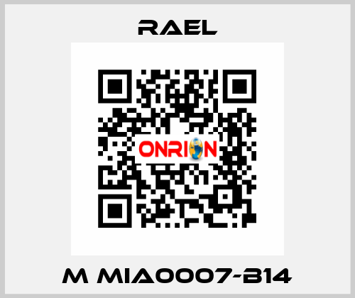 M MIA0007-B14 RAEL