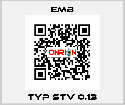 Typ STV 0,13 Emb