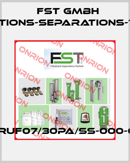 ERUF07/30PA/SS-000-01 FST GmbH Filtrations-Separations-Technik