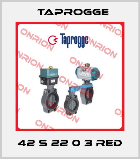 42 S 22 0 3 Red Taprogge