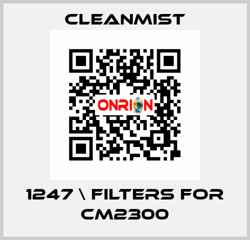 1247 \ filters for CM2300 CleanMist