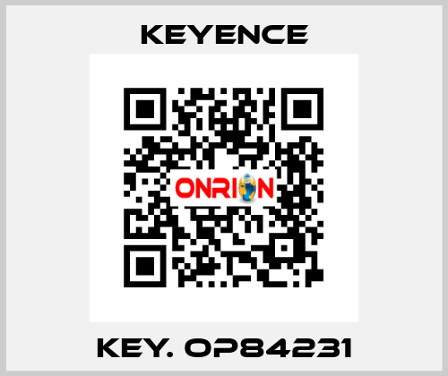 KEY. OP84231 Keyence