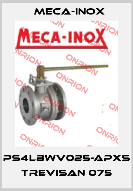 PS4LBWV025-APXS Trevisan 075 Meca-Inox
