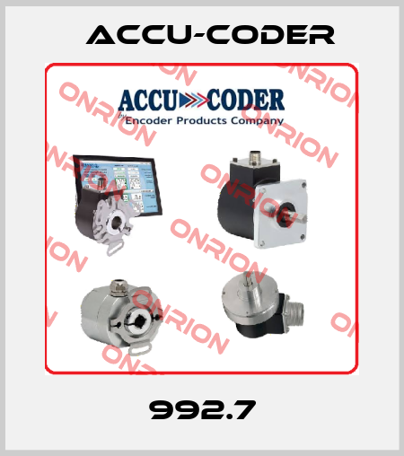992.7 ACCU-CODER