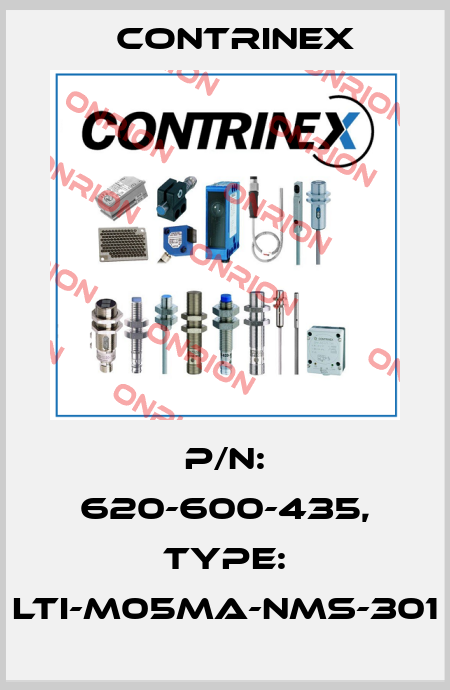 p/n: 620-600-435, Type: LTI-M05MA-NMS-301 Contrinex