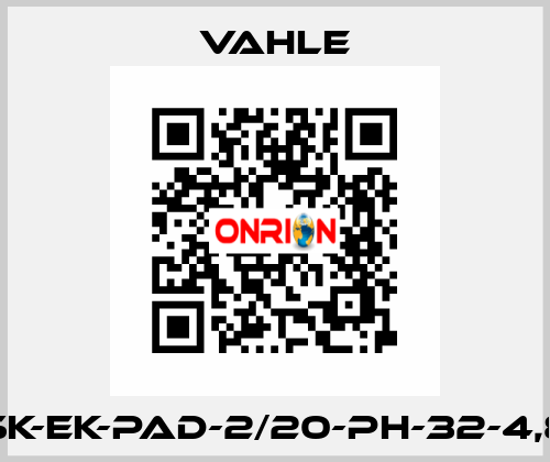 SK-EK-PAD-2/20-PH-32-4,8 Vahle