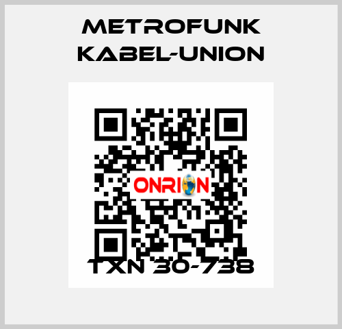 TXn 30-738 METROFUNK KABEL-UNION