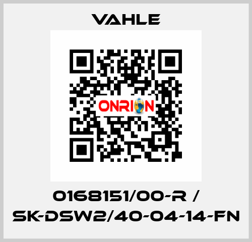 0168151/00-R / SK-DSW2/40-04-14-FN Vahle