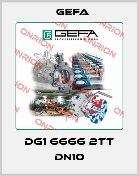  DG1 6666 2TT DN10 Gefa