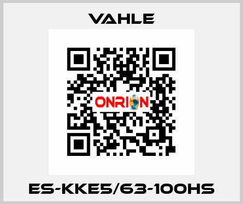 ES-KKE5/63-100HS Vahle