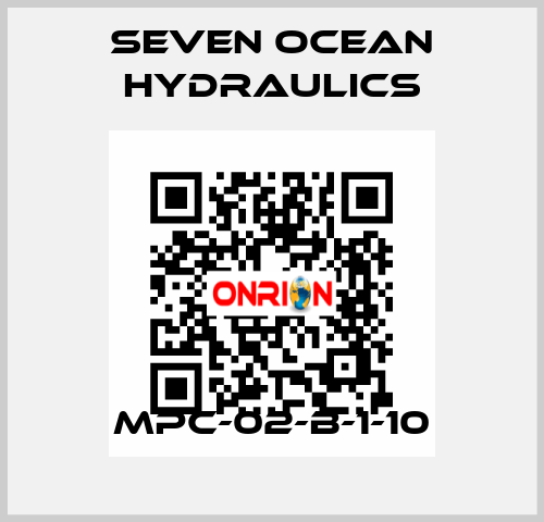 MPC-02-B-1-10 Seven Ocean Hydraulics