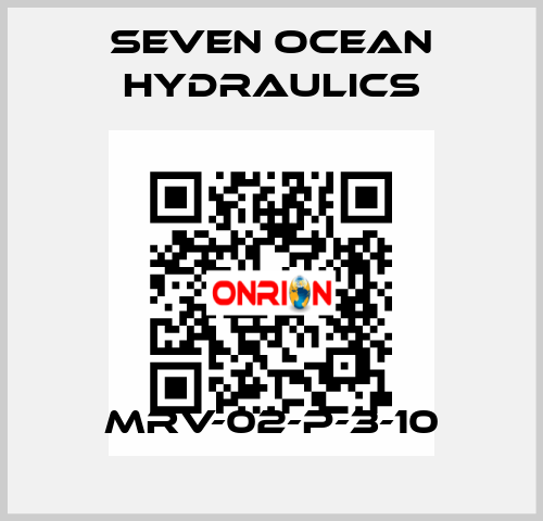 MRV-02-P-3-10 Seven Ocean Hydraulics