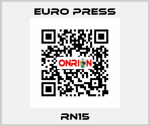 RN15 Euro Press