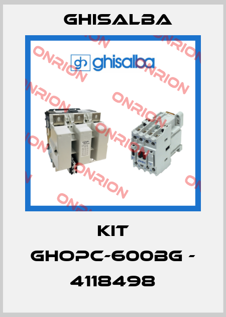 KIT GHOPC-600BG - 4118498 Ghisalba