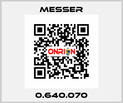  0.640.070 Messer