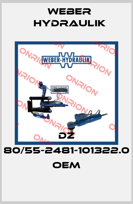 DZ 80/55-2481-101322.0 oem Weber Hydraulik