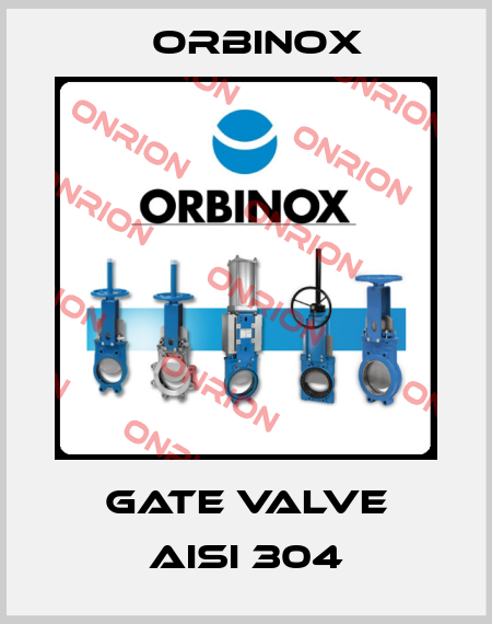 Gate valve AISI 304 Orbinox