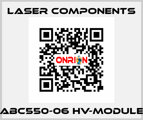 ABC550-06 HV-Module Laser Components