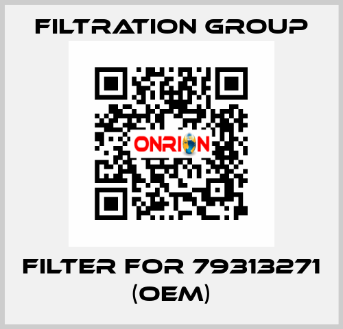 Filter for 79313271 (OEM) Filtration Group