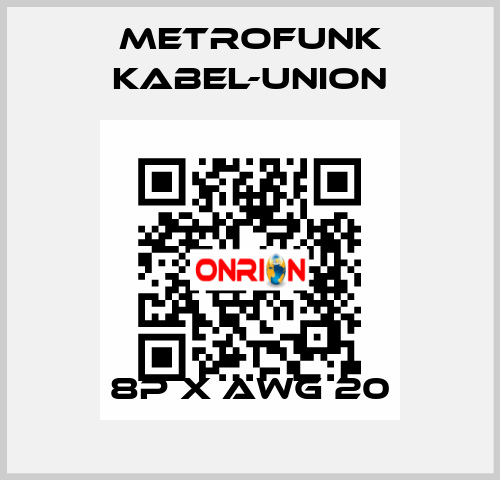 8P x AWG 20 METROFUNK KABEL-UNION