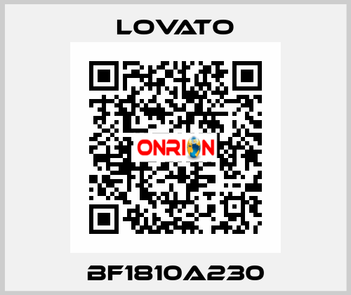 BF1810A230 Lovato