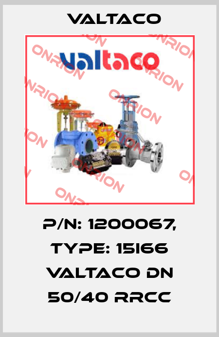 P/N: 1200067, Type: 15i66 Valtaco DN 50/40 RRCC Valtaco