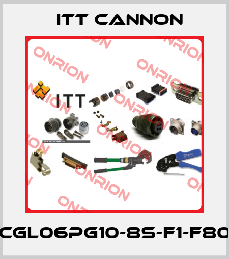 CGL06PG10-8S-F1-F80 Itt Cannon