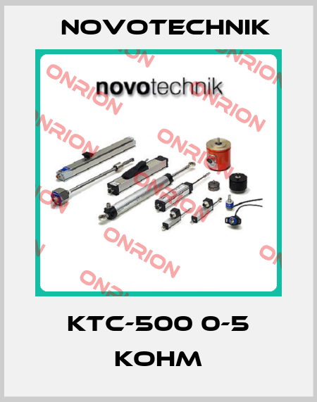 KTC-500 0-5 KOHM Novotechnik