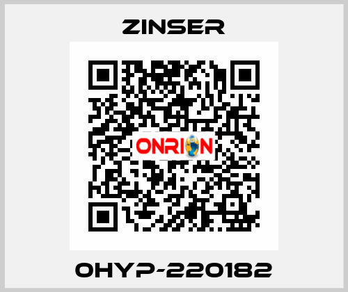 0HYP-220182 Zinser
