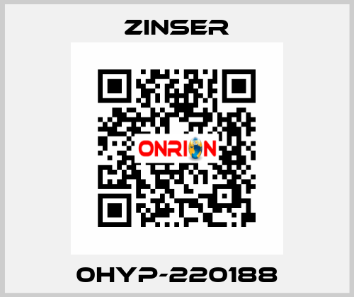 0HYP-220188 Zinser