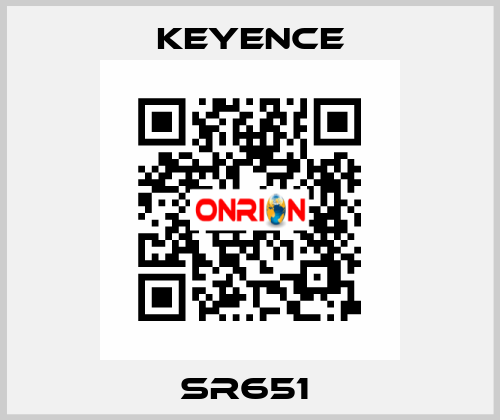 SR651  Keyence