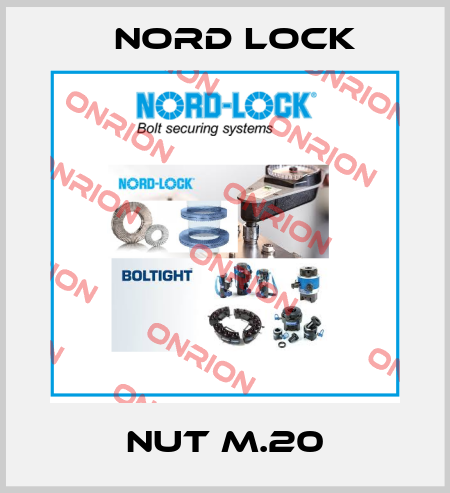 NUT M.20 Nord Lock