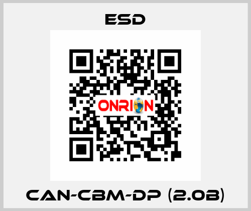 CAN-CBM-DP (2.0B) ESD