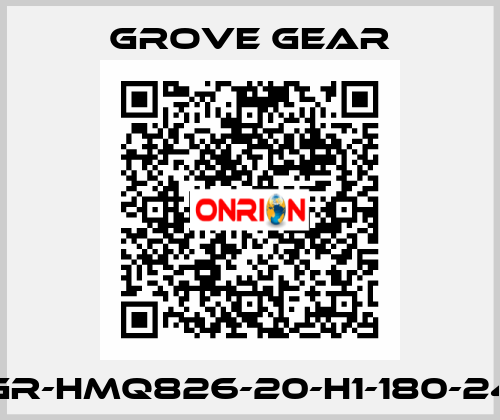 GR-HMQ826-20-H1-180-24 GROVE GEAR