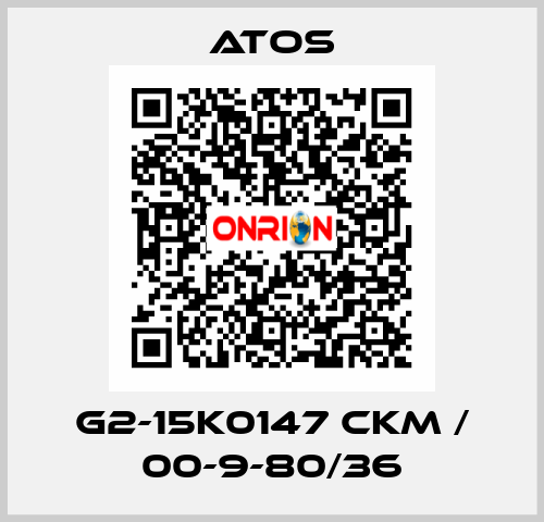 G2-15K0147 CKM / 00-9-80/36 Atos
