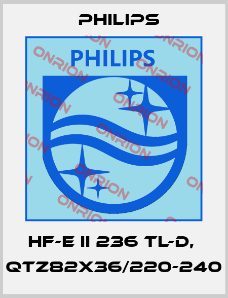 HF-E II 236 TL-D,  QTZ82X36/220-240 Philips