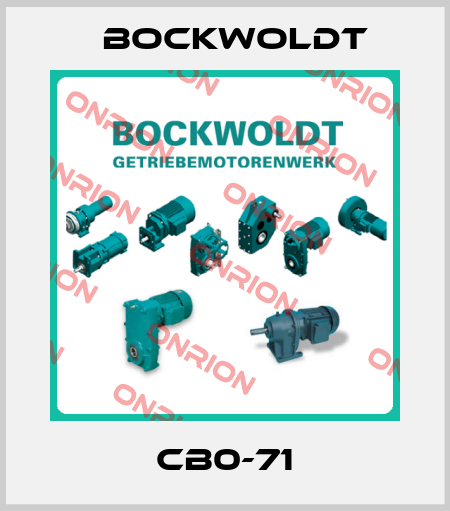 CB0-71 Bockwoldt
