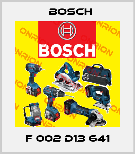 F 002 D13 641 Bosch
