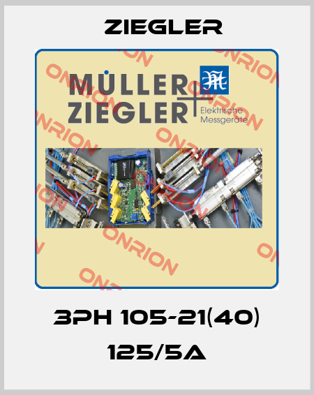 3PH 105-21(40) 125/5A Ziegler