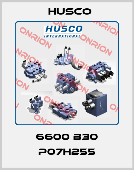  6600 B30 P07H255 Husco