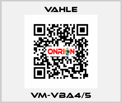 VM-VBA4/5 Vahle