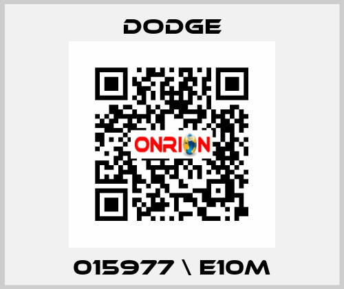 015977 \ E10M Dodge